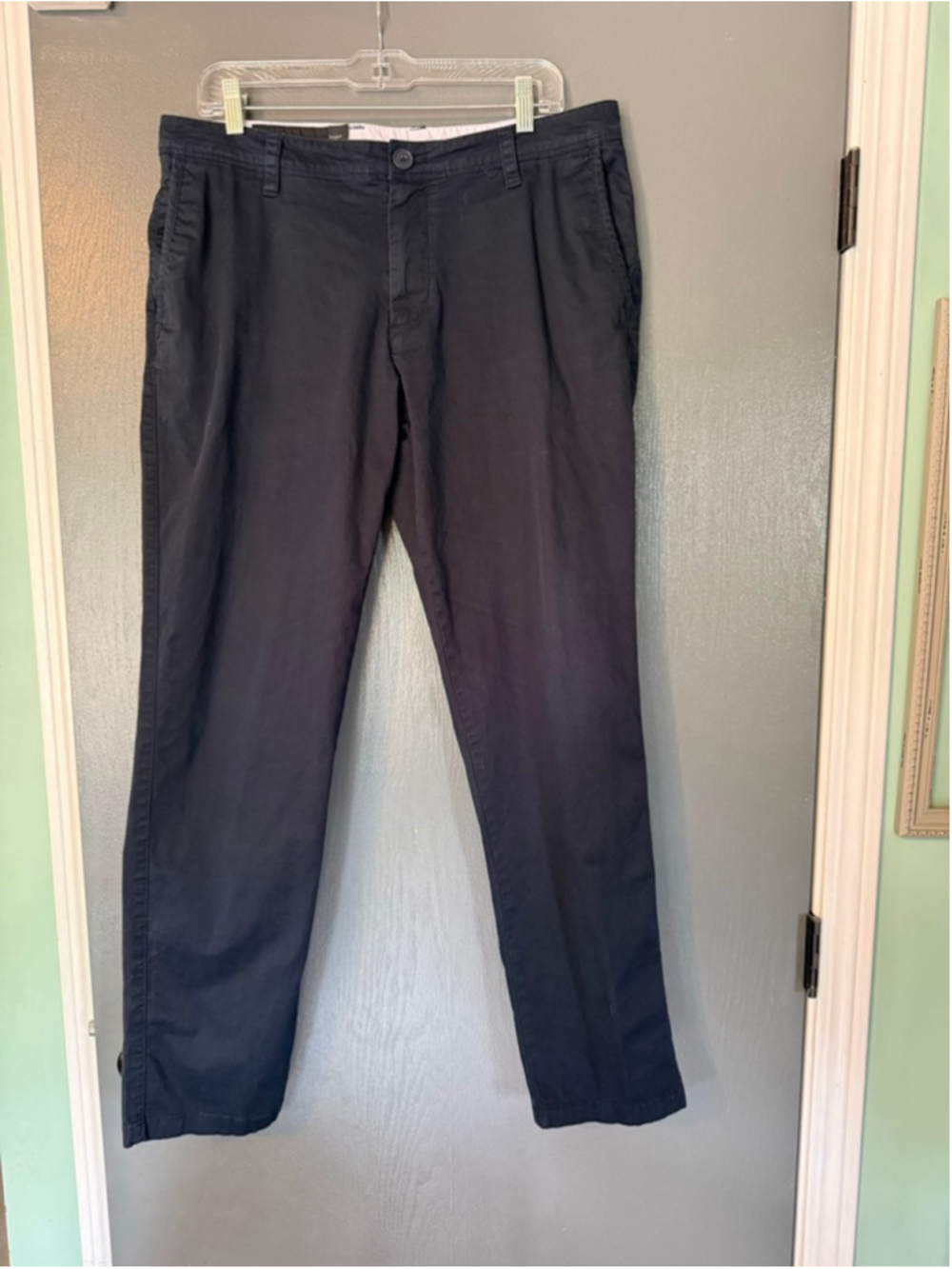 Men's Armani Exchange Navy Straight Chinos Waist 34